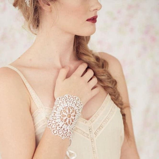 Accesoriu par, argintiu, cu pietre, Maibrit C1 - Pursehuit.ro