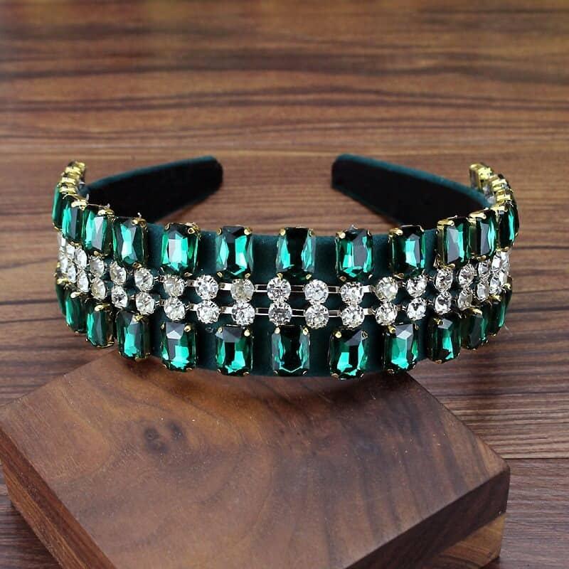 Bentita cu pietre verzi, Magdalena C1 - Pursehuit.ro