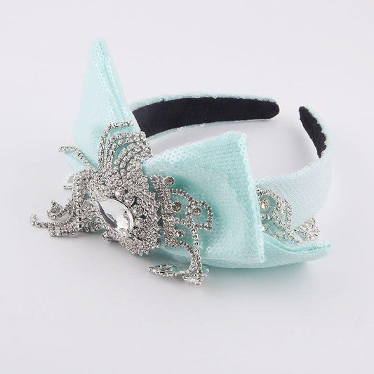 Bentita turquoise, cu funda si pietre, Arto C4 - Pursehuit.ro