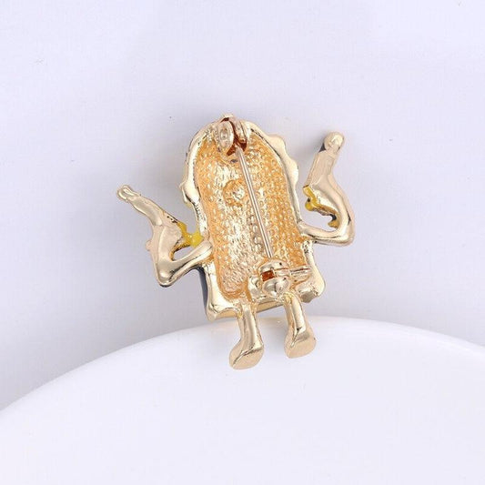 Brosa aurie, minion, Clara C1 OUT - Pursehuit.ro