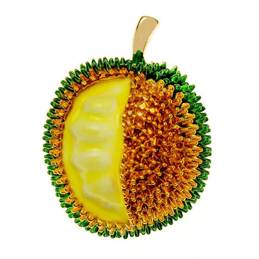 Brosa aurie, forma de fruct Durian, Marner C1 - Pursehuit.ro