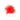 Brosa tip floare din pene, rosie, Agnes C22