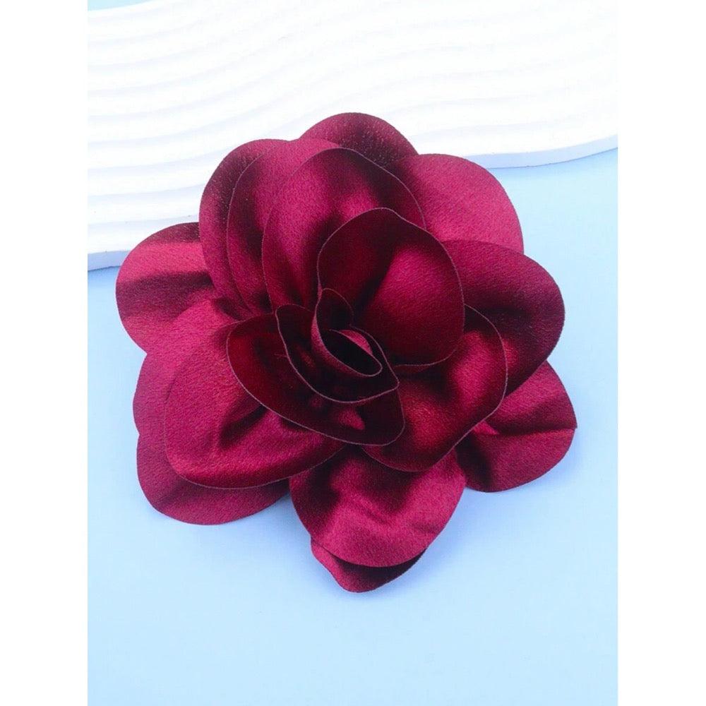 Brosa tip floare supradimensionata, visinie, Beatrice C22 - Pursehuit.ro