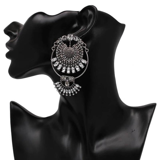 Cercei argintii cu pietre Alinda C3 - Pursehuit.ro