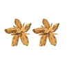 Cercei aurii, forma de floare, Aniki C9