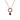 Colier rose gold, cu cerculet si pietre din zirconiu, Siegfred C10 - Pursehuit.ro