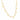 Colier auriu, din otel inoxidabil, suflat cu aur 18k, cu piese patrate, Rinette C5