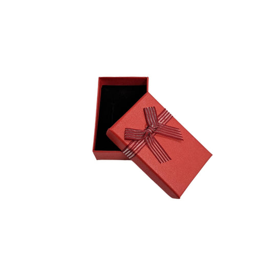 Cutie pentru cadou, rosie, cu burete, 2.5 cm x 5 cm x 8 cm - Pursehuit.ro