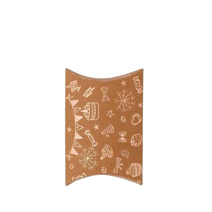 Cutie plic pentru cadou, kraft, aniversare, 11x10x3cm - Pursehuit.ro