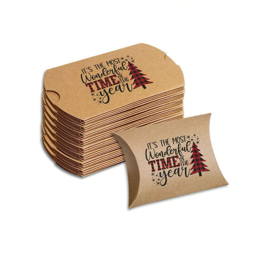 Cutiuta pentru cadou, maro, kraft, cu autoformare, stil plic, 6.5 cm x 9.5 cm x 2.5 cm