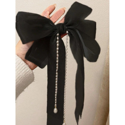 Funda de par, neagra, cu perlute, Avia C11 - Pursehuit.ro