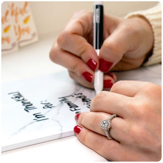 Inel argintiu, cu pietre din zirconiu, Nita C2 - Pursehuit.ro