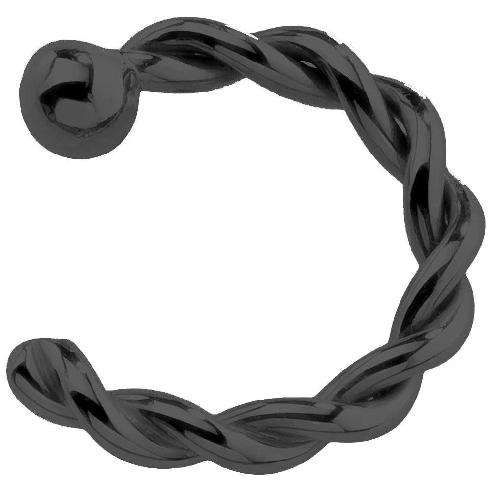 Inel fals pentru nas, negru, Tage C1 - Pursehuit.ro