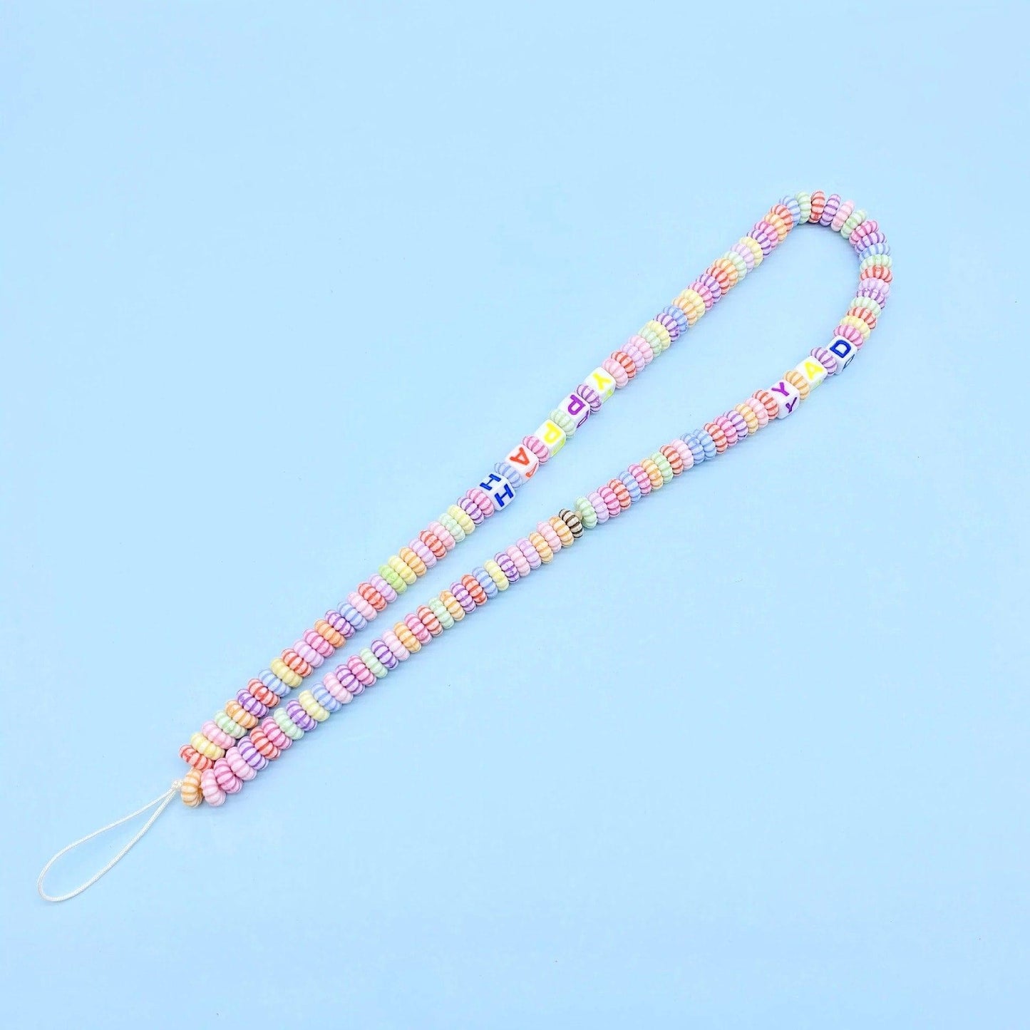 Lant pentru telefon, cu margelute colorate, Parker C4 - Pursehuit.ro