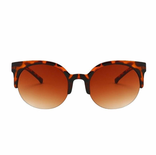 Ochelari de soare, maron, animal print, Roslin C1 - Pursehuit.ro