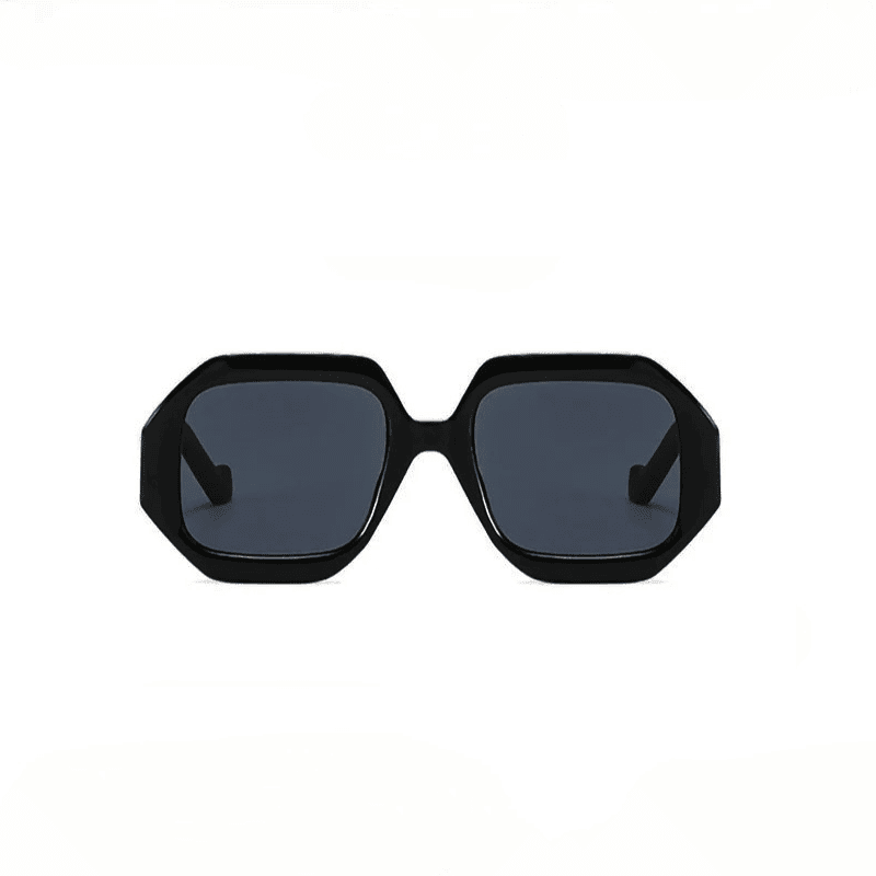 Ochelari de soare, negri, patrati, Meggie C4 - Pursehuit.ro