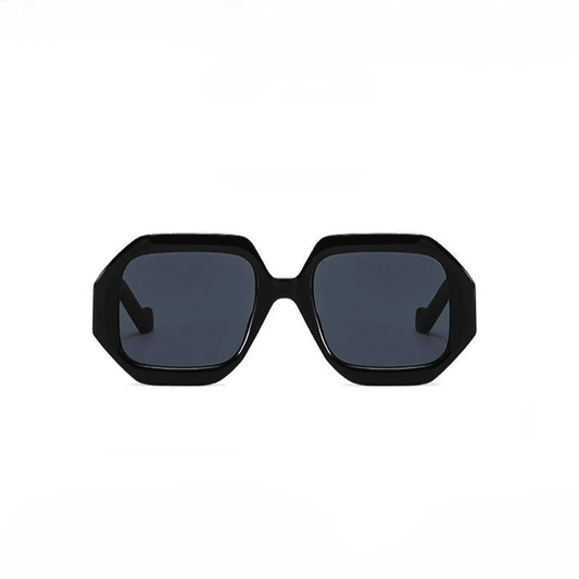 Ochelari de soare, negri, patrati, Meggie C4 - Pursehuit.ro