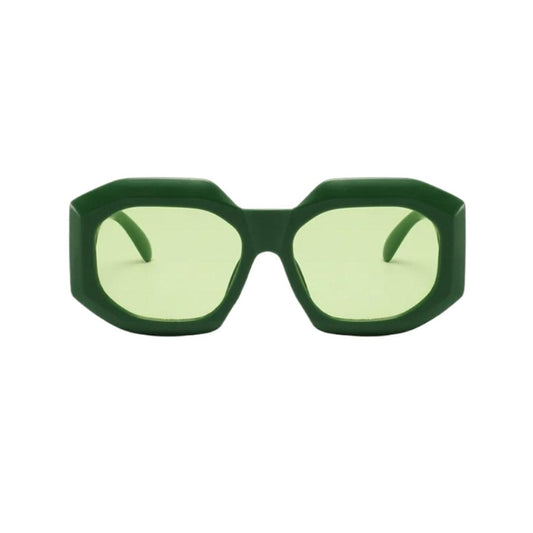Ochelari de soare, verzi, patrati, Salome C3 - Pursehuit.ro