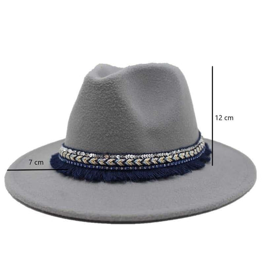 Palarie dama, gri, Carli - Pursehuit.ro