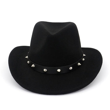 Palarie dama, stil cowboy, neagra, Faia - Pursehuit.ro