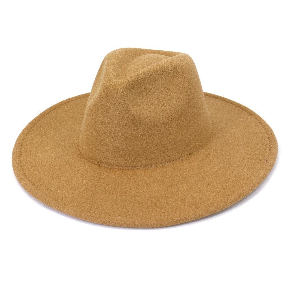 Palarie dama, maro, cu bor lat, Winie - Pursehuit.ro