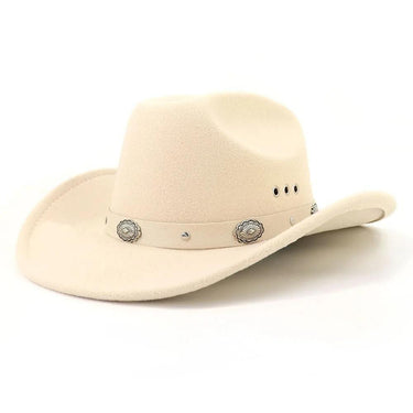 Palarie dama, bej, stil cowboy, Miona - Pursehuit.ro