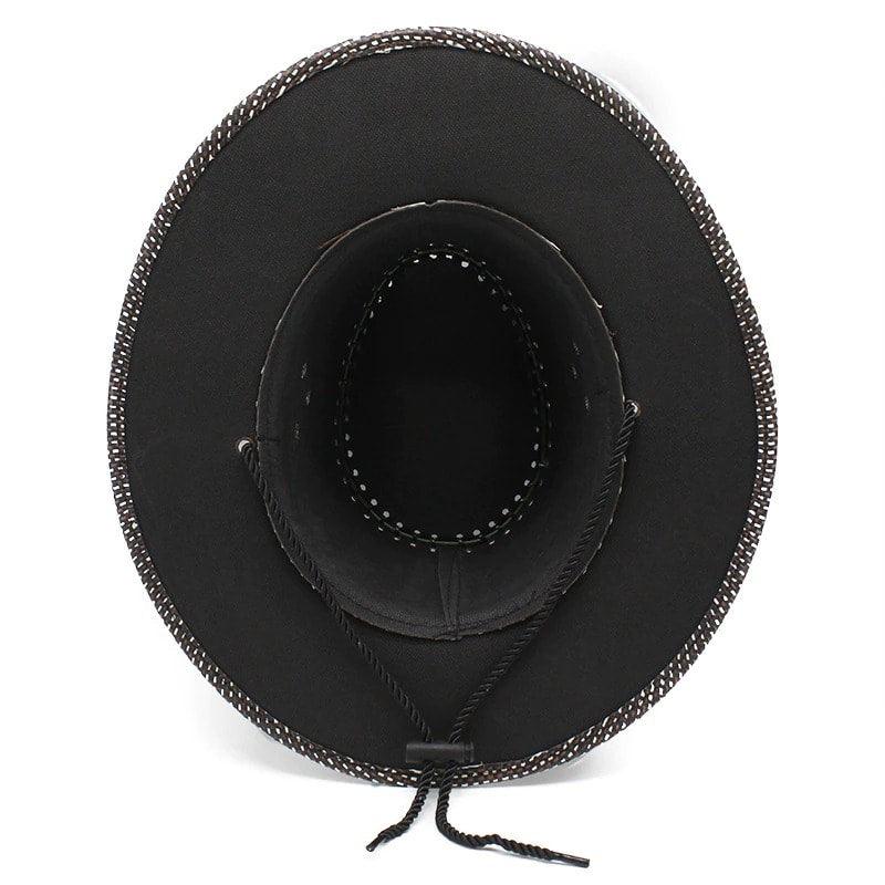 Palarie dama, maro, stil cowboy, de vara, Risa - Pursehuit.ro