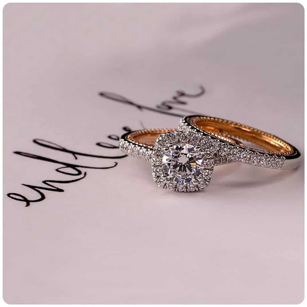 Set 2 Inele argintii, cu pietre din zirconiu, Minde C9 - Pursehuit.ro