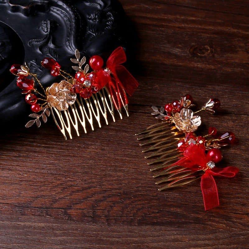 Set Coronita Modelatoare, Accesorii Par si Cercei Nicoletta C3 - Pursehuit.ro