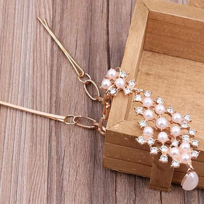 Accesoriu par, auriu, cu perlute, Eini C4 - Pursehuit.ro