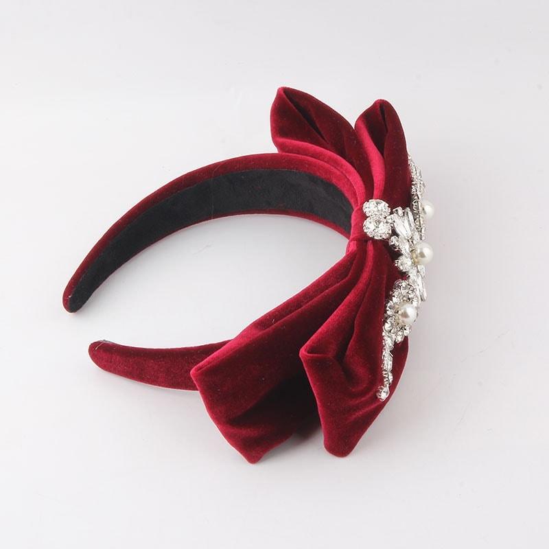 Bentita visinie, cu funda si pietre, Agna C5 - Pursehuit.ro