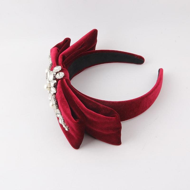 Bentita visinie, cu funda si pietre, Agna C5 - Pursehuit.ro