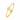 Bratara aurie, tip bangle, din otel inoxidabil, suflata cu aur 18k, cu zirconii si trifoi, Avenelle C1