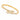 Bratara aurie, tip bangle, din otel inoxidabil, suflata cu aur 18k, cu zirconii si trifoi, Norivelle C6