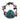 Brosa argintie, forma abstracta, cu pietre si flori, Bendine C2 OUT - Pursehuit.ro