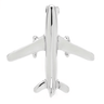Brosa argintie, forma de avion, Aiva C2 - Pursehuit.ro