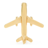 Brosa aurie, forma de avion, Alana C2 - Pursehuit.ro