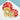 Brosa aurie, forma de ciupercute rosii, Alena C3 - Pursehuit.ro