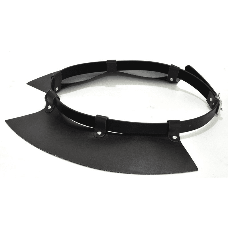Centura de talie, neagra, din piele ecologica, Lizi C1