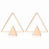 Cercei aurii, forma de triunghi, Abel C20