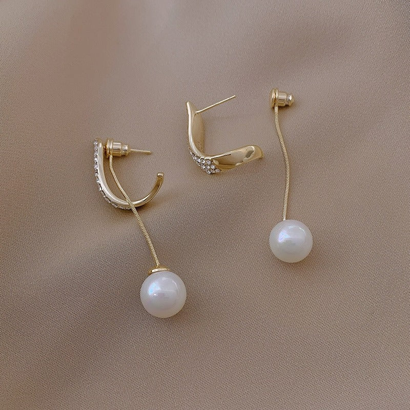 Cercei aurii, cu pietre si perla, Arnia C9