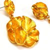 Cercei aurii, forma de floare, Groa C8