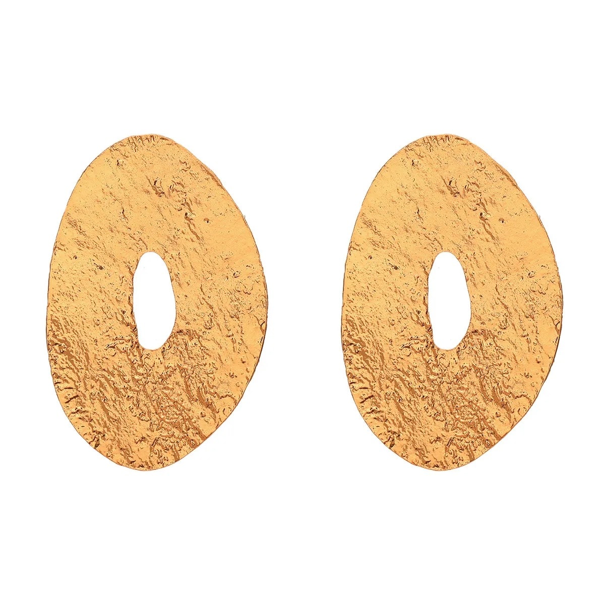 Cercei aurii, forma ovala, Marcus C22