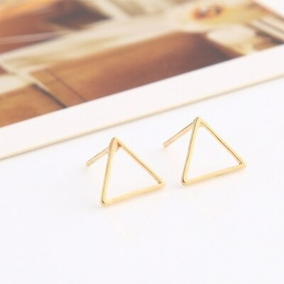 Cercei aurii, forma triunghi, Oddveig C8