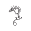 Cercel ear cuff, argintiu, forma de dragon, Sabrine C5
