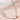 Colier auriu, cu margelute colorate, litera M C2 - Pursehuit.ro