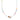 Colier auriu, cu margelute colorate, litera N C2 - Pursehuit.ro