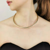 Colier choker auriu, elegant, Nicolai C14