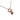 Colier rose gold, cu cerculet si pietre din zirconiu, Siegfred C10 - Pursehuit.ro