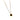 Colier auriu, din otel inoxidabil, cu pandantiv rotund, suflat cu aur 18k, Cally C11 - Pursehuit.ro